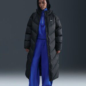 NEW $375 Nike Sportswear Windpuffer Women's Sz M Storm-FIT Down Parka IF2593 010